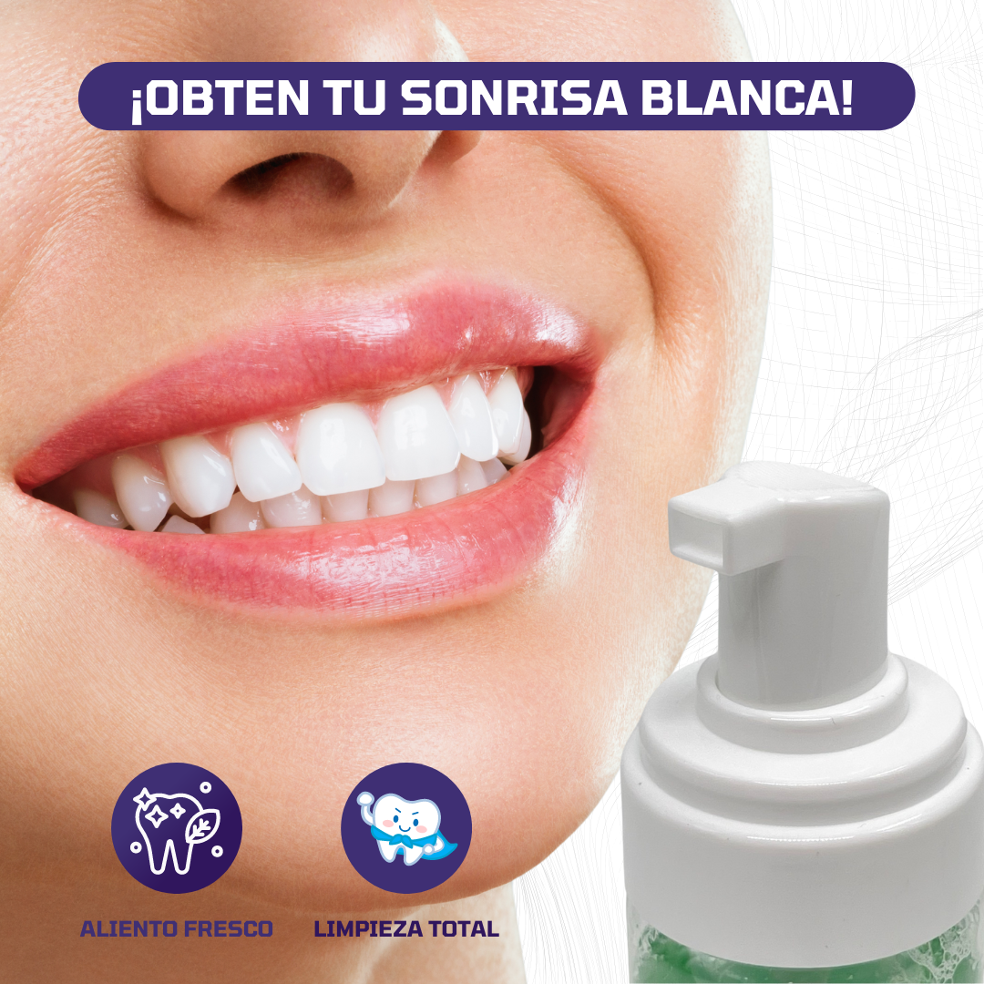 ESPUMA BLANQUEADORA DE DIENTES®